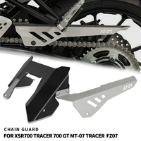 motorcycle chain guard cover rear fender tire hugger mudguard for yamaha tracer 7 7gt 7 gt 2020 2021 tracer700 2016 2021 2019