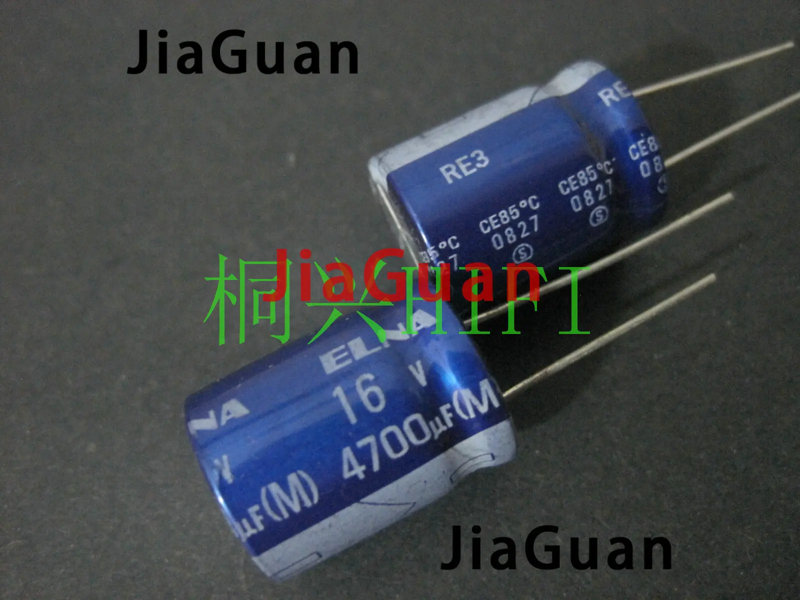20pcs NEW ELNA RE3 16V4700UF 16X20MM audio electrolytic capacitor 4700uF/16V blue robe 4700UF 16V re3 16v 4700uf