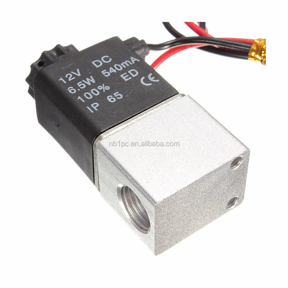 

Wire Lead Coil 2V025-08 2Port 2Pos 1/4" BSP Normally Closed Solenoid Valve