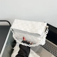 lattice bag womens summer foreign style shoulder bag fashion leisure simple new chain portable messenger bag