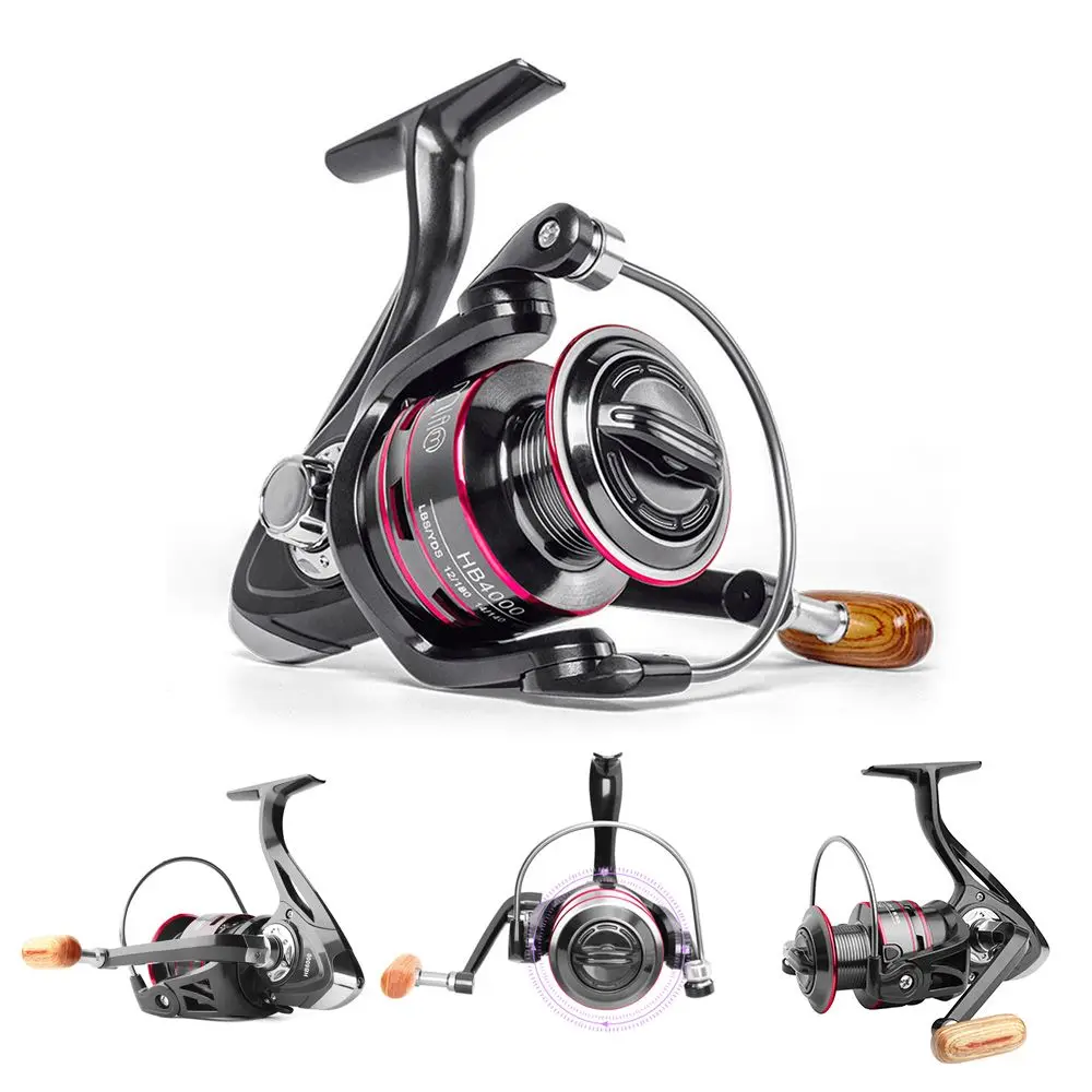 Рыболовная катушка с ручкой из массива дерева передаточное число: 5 2: 1 |