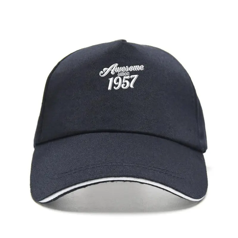 

New cap hat Aweoe ince 1957 - 60th Birthday Tee 100% Cotton uer T en Origina Baseball Cap