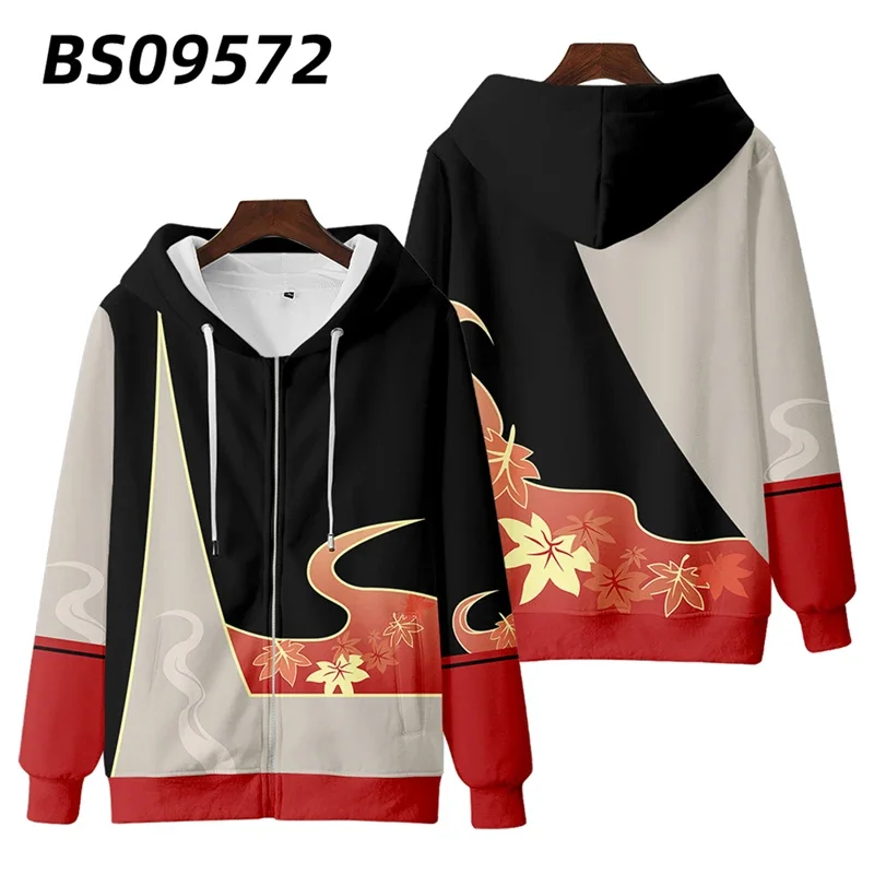 Популярный костюм для косплея каухары геншин ударт каэдехара казуха с 3D принтом