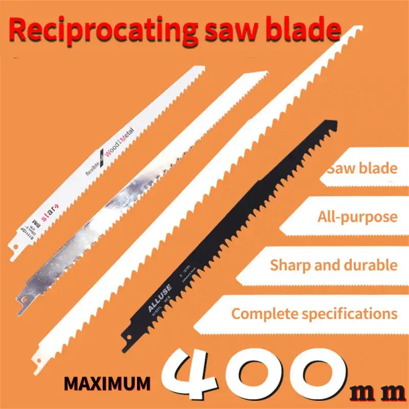 

Saw Blade Suit Woodworking Horse Saw Electric Reciprocating Carbon Steel High-speed Steel Saw Blade Metal Keel Saw