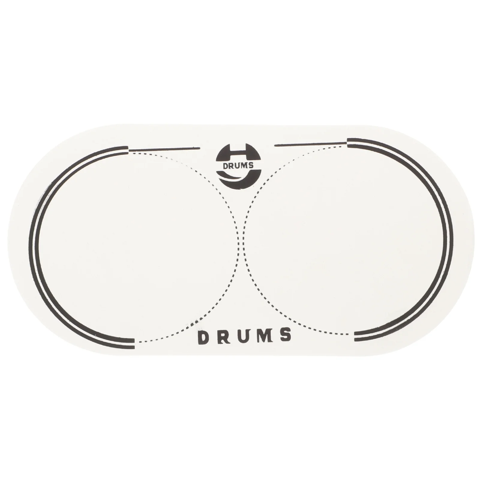 

Double Pedal Click Pad Drum Pedal Sticker Guitar Accessories Drum Kit Supplies Guitar Pedal Drum Set Bass Patch