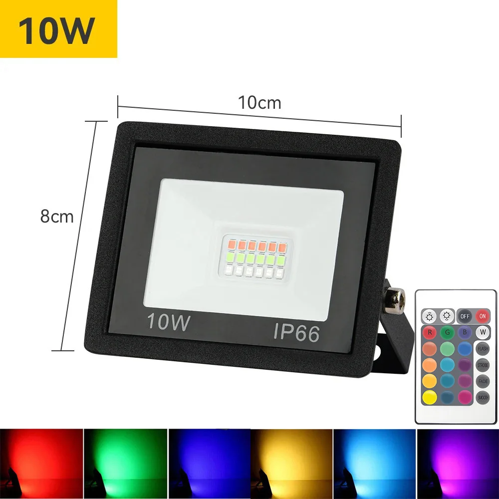 

NIMIMOON RGB светодиодный прожектор 10/30/50/100 Вт