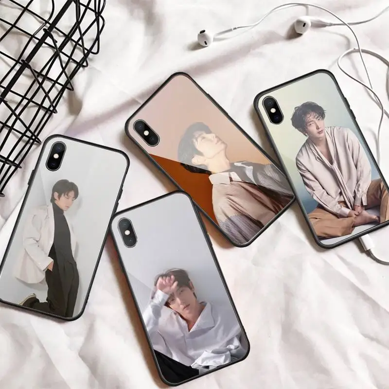 

LEE JOON GI korean actor Phone Case Tempered glass For iphone 11 12 13 PRO MAX mini 6 7 8 plus X XS XR