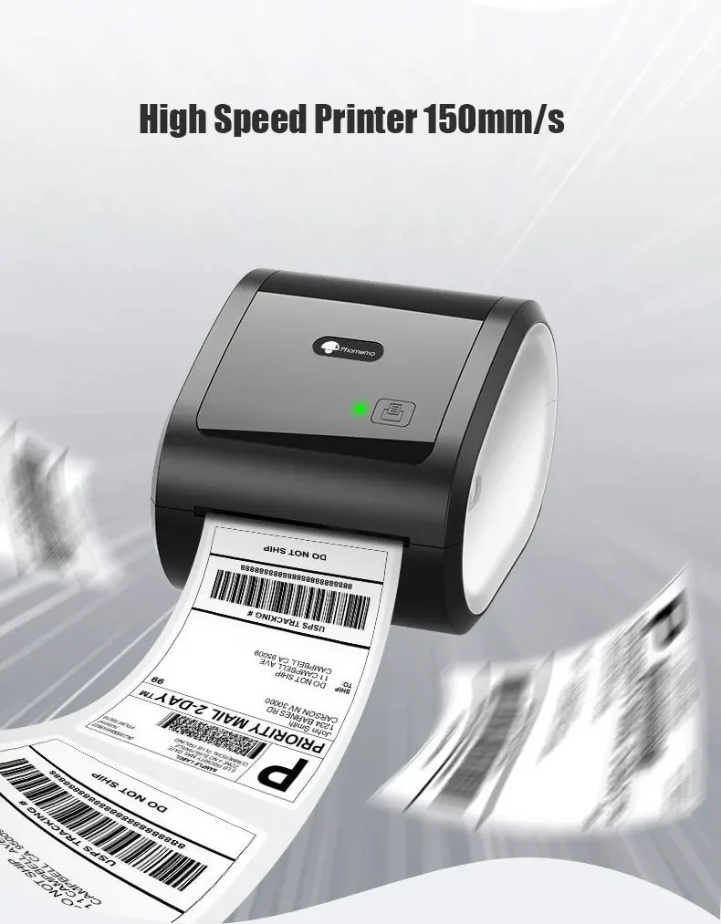 Машина для печати этикеток Yunyi Phomemo D520BT рулонная машина термопринтер принтер