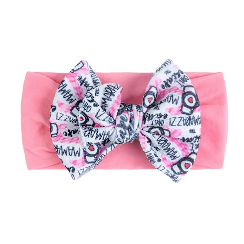 

1Piece Baby Headbands Headwear Girls Bow Knot Hairband Head Band Infant Newborn Bows Toddlers Fashion Headwear Accessories