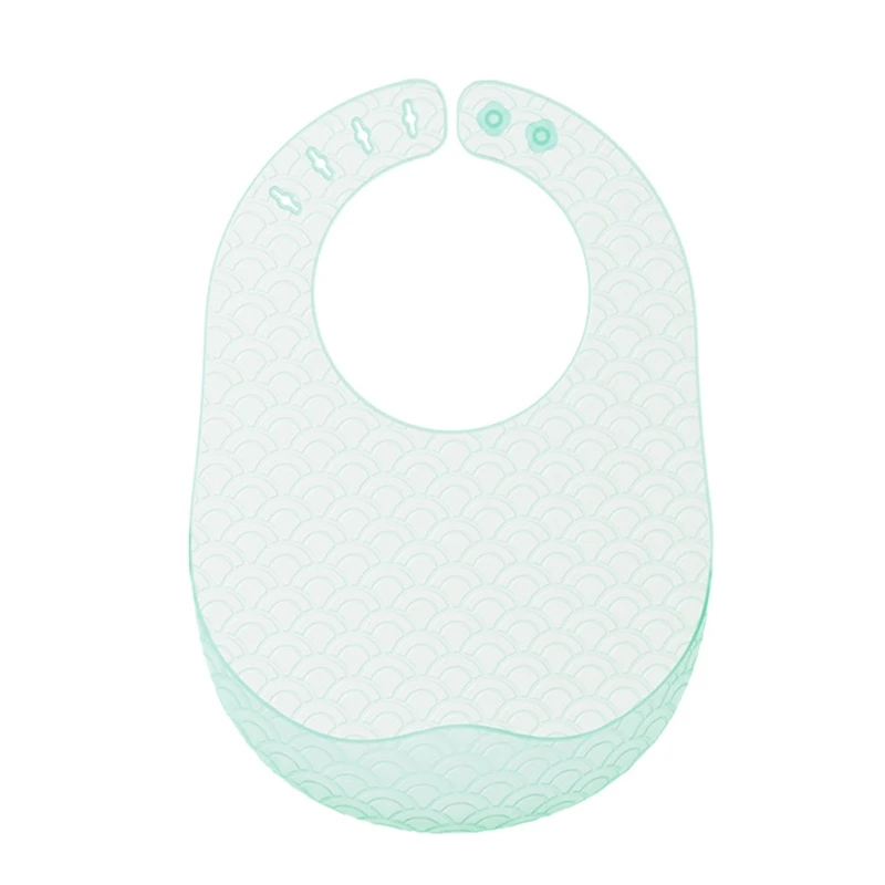 

Multifunctional Baby Silicone Bibs BPA Free Waterproof Infant Bibs Newborn Bibs Adjustable Saliva Towel Easy Wipe Clean