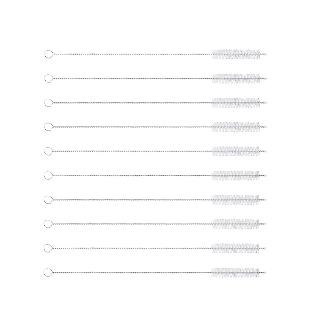 

10 Pcs Brushes Cleaning Drinking Glasses Kitchen Cleaning Tools Nylon Bristles Cleaning Brush For Tumbler Straw