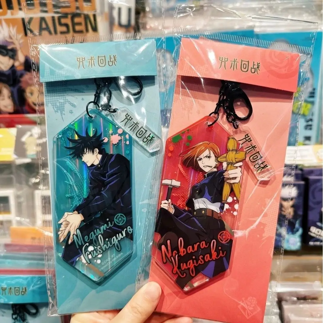 Брелок для ключей из акрила в стиле аниме юютсу кайсин кугисаки нобара Сатору