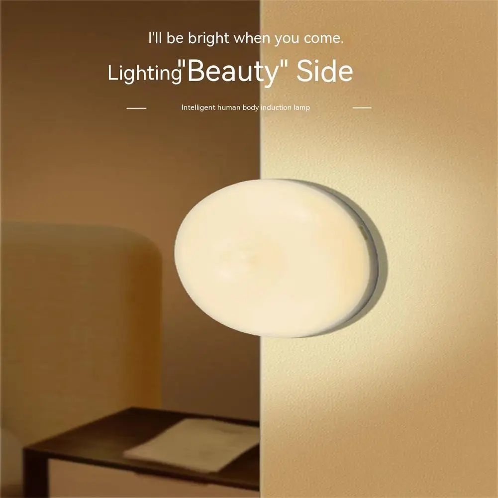 

1,8 вт, круглая светодиодная потолочная лампа с Usb-разъемом, для индукции тела человека, для гостиной, шкафа, освещения