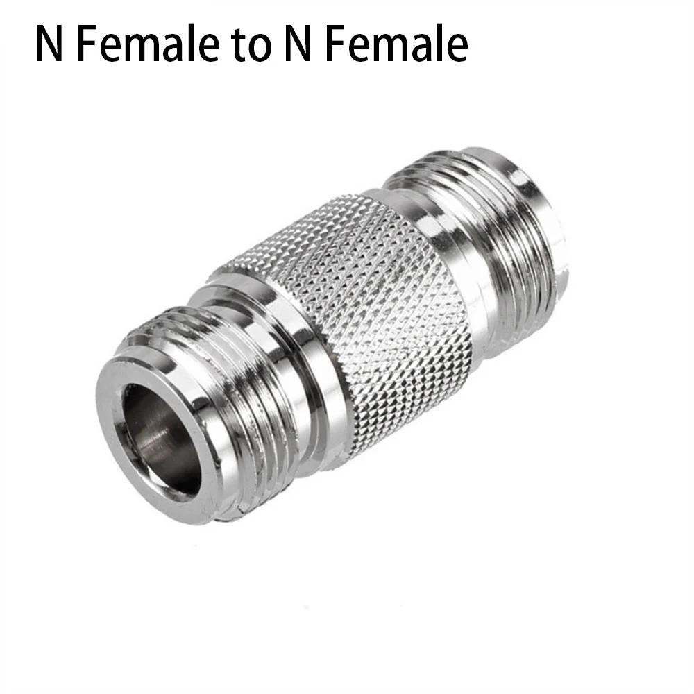N Type Female Naar N Vrouwelijke Adapter Aansluitingen Vergulde Koper Voor Helium Antenne Kabel NF-NF Adapter