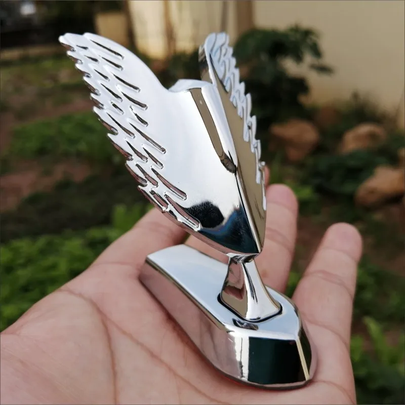 1 шт. новый 3D металлический логотип с крылом орла эмблема переднего капота