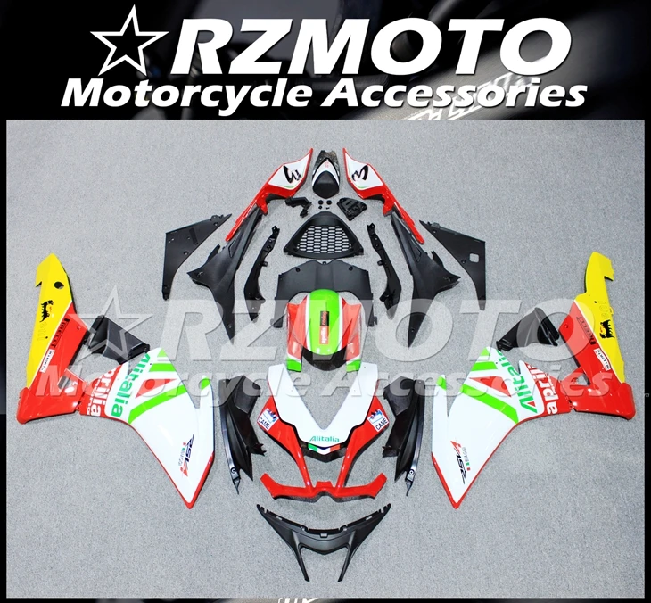 

Новый комплект обтекателей из АБС-пластика для литья под давлением, подходит для Aprilia RSV4 1000 2010 2011 2012 2013 2014 09 10 11 12 13 14, красно-желтый