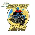 EARLFAMILY 13 см x 11,1 см для квадроцикла в пустыне автомобильные наклейки грузовик Переводные DIY аниме водонепроницаемый автомобильный бампер 3D украшение окна