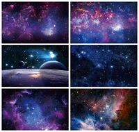 laeacco baby birthday photozone universe space planets glitters earth little astronaut newborn backdrops photography backgrounds