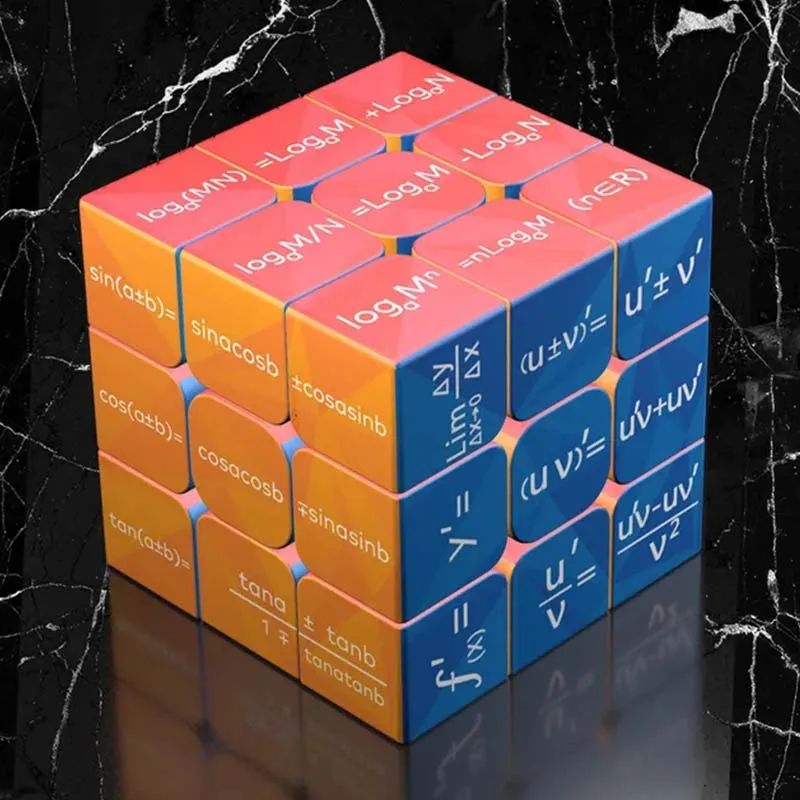 3D Волшебные кубики 3x3x3 математика химия и физика головоломка магнитный