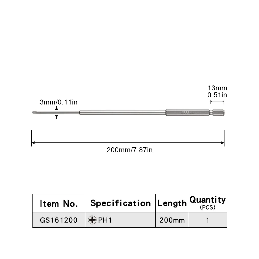 

Набор бит для отверток Kooliwei NO.GS16