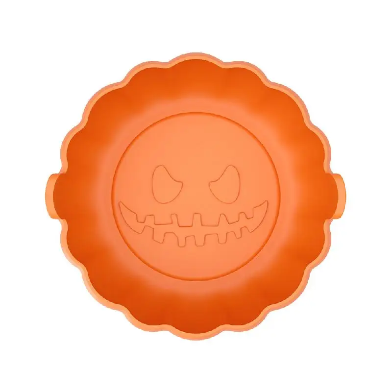 

Scary Smiley Silicone Air Fryers Oven Baking Tray Fried Pizza Chicken Mat AirFryer Pot Round Reusable Pan Air Fryer Accessories