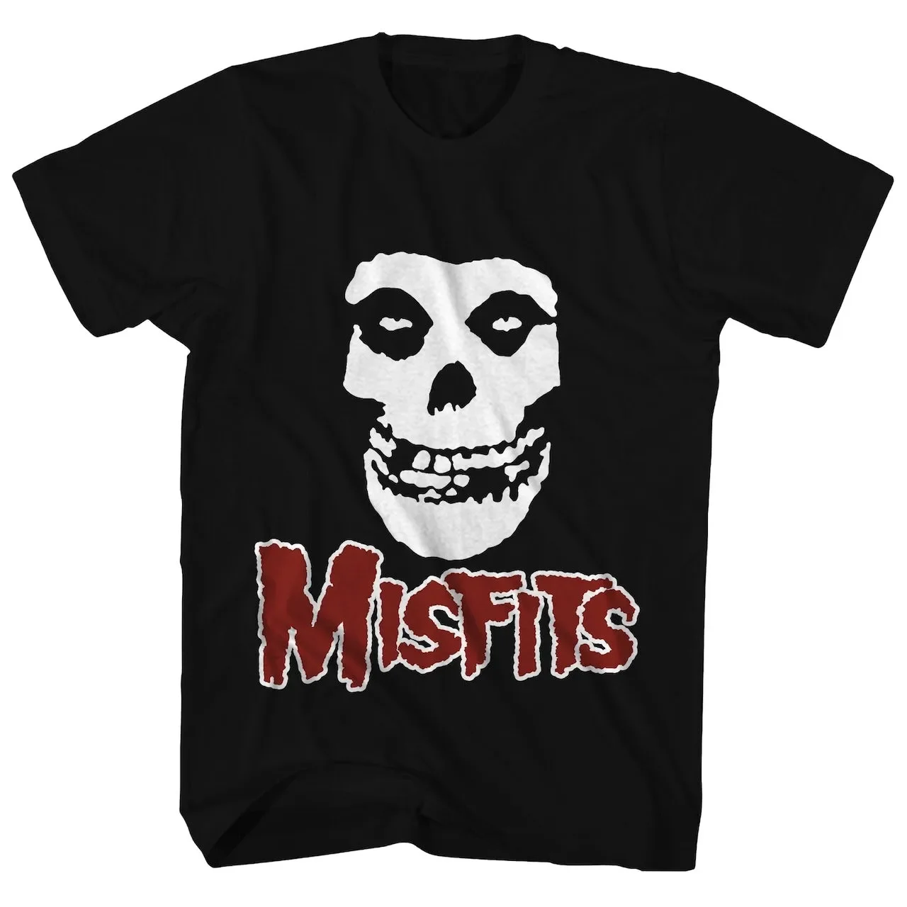 Фото Футболка Misfits Мужская в стиле панк, уличная Ретро футболка с рисунком черепа №3