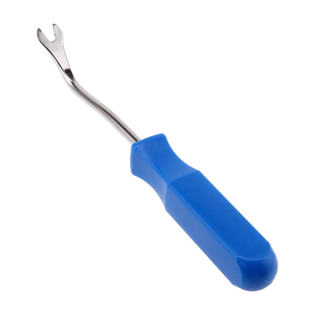 

4/6 inch Plastic Car Door Interior Trim Clip Panel Upholstery Fastener Clip Remover Tool Screwdriver Nail Puller