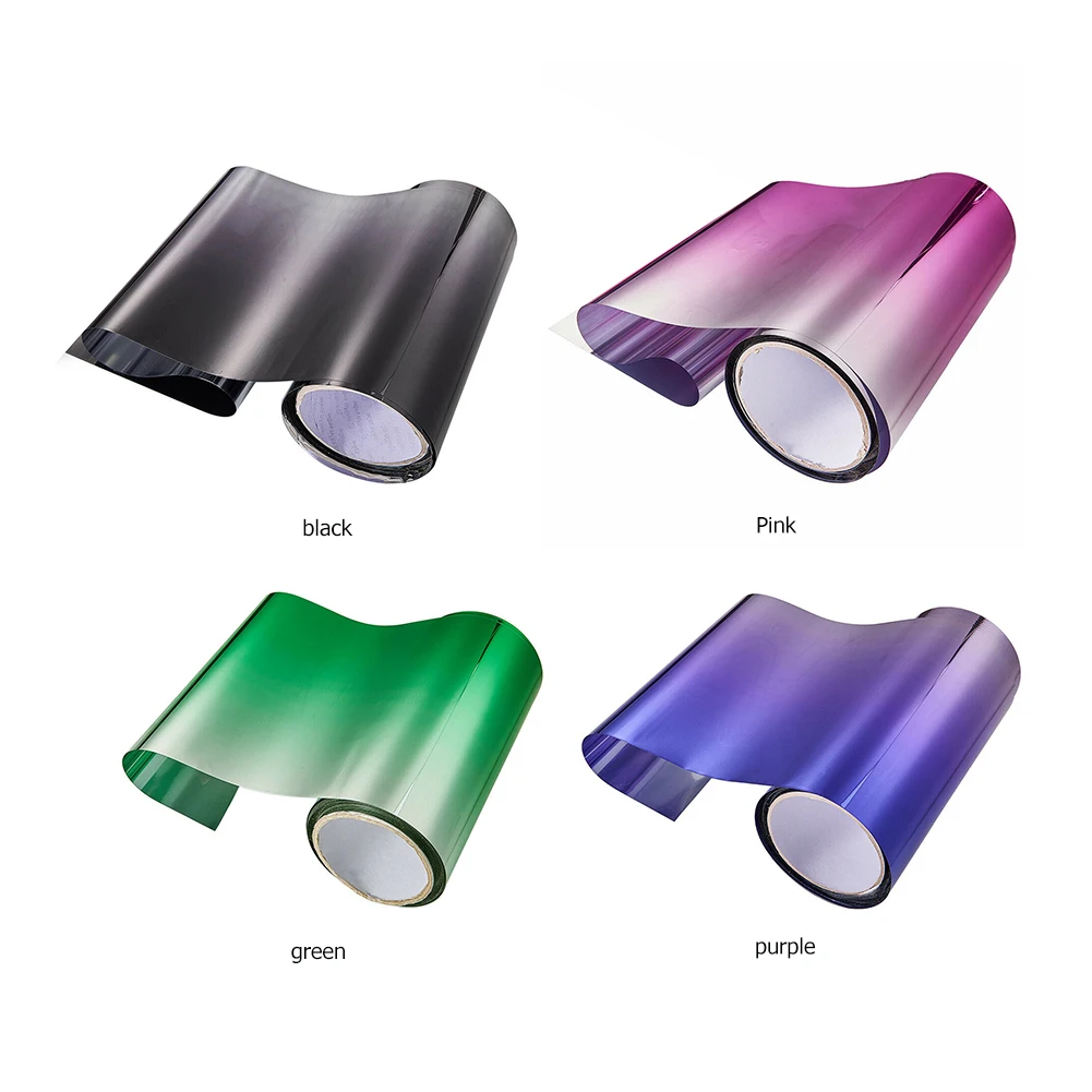 Shunmaii солнечная защитная пленка для окна автомобиля 135x20 см градиент цвета