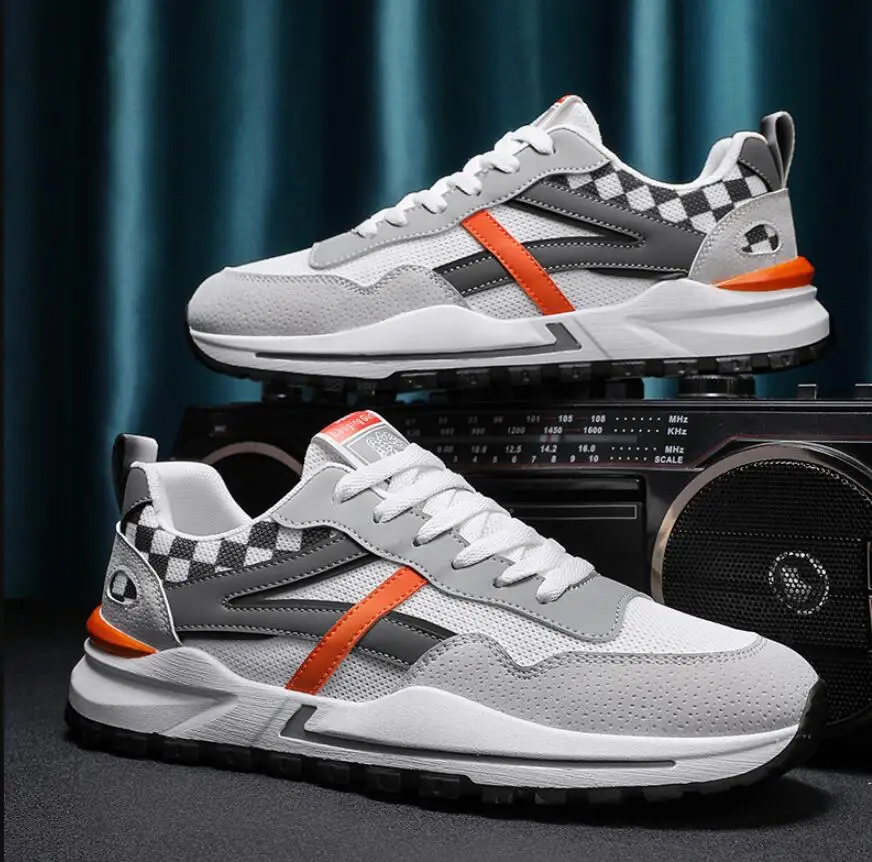 

Shoes Men Casual Board Shoes Tenis Masculino Luxury Lace Up Running Shoes Comfort man Sneakers