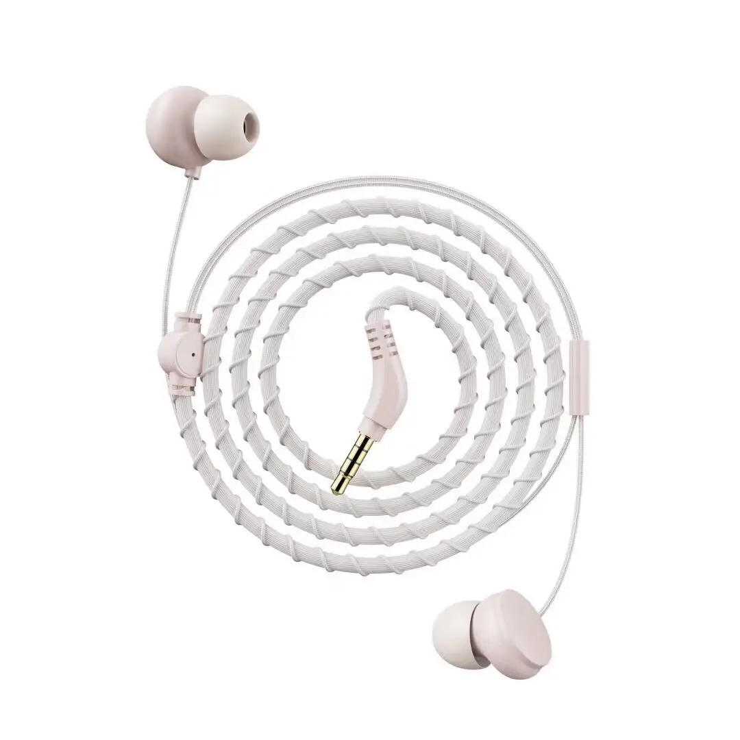 

New Hot Earphone U18 Macaron Wired Headphones Wire-controlled In-ear Mobile Phone Headsets Universal Sports Gaming Headsets