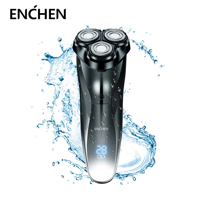 3d Triple Blade Floating Razor Shaving Machine Washable Usb Rechargeable Beard Trimmer New