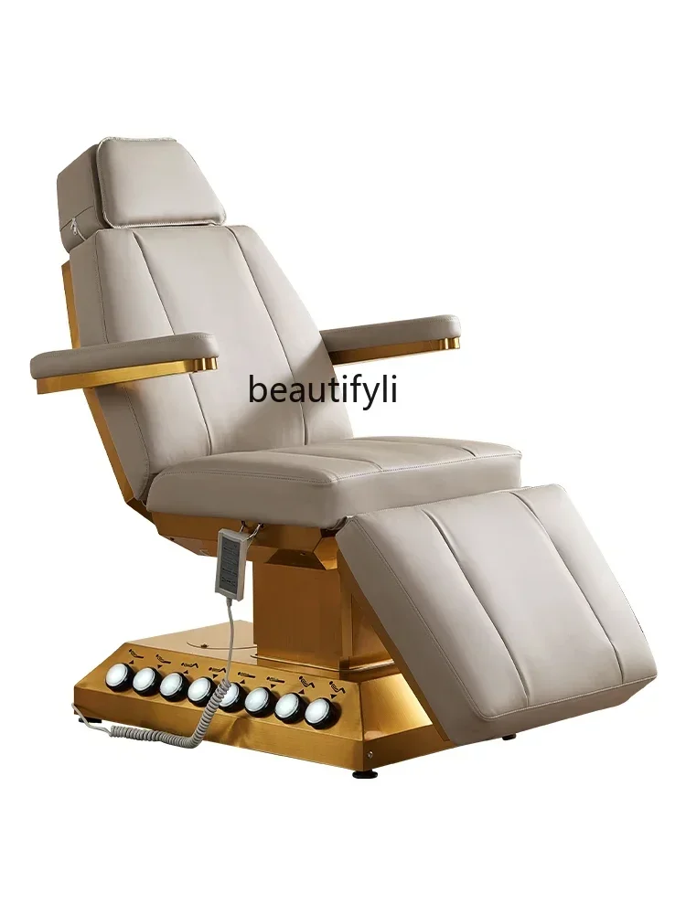Электрическая приподнятая кровать для салона красоты специальная рабочая с