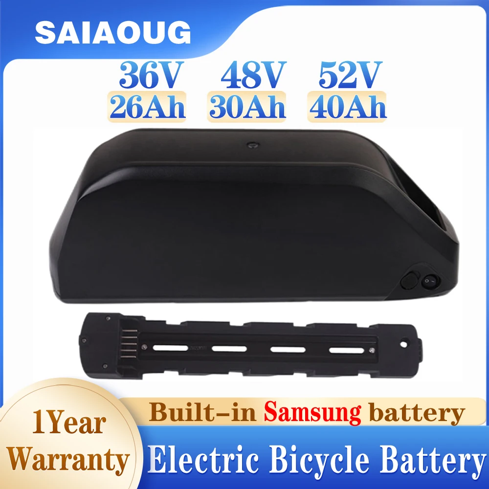 36 В 48 52 в 20 Ач 30 35 40 50 аккумулятор для электровелосипеда литиевая батарея Bafang 2000 Вт
