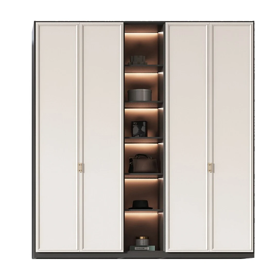 Изготовленные на заказ строительные Шкафы для спальни шкафы хранения гардероба
