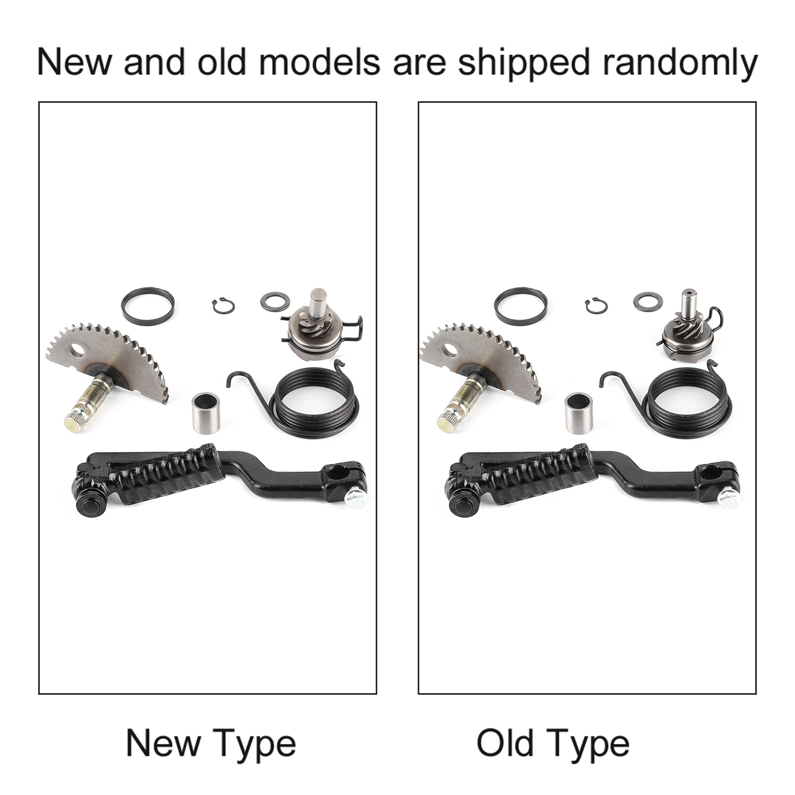 Рукоятка Рычага старта мопеда шестерня в сборе подходит для скутера GY6 49CC 50CC 80CC