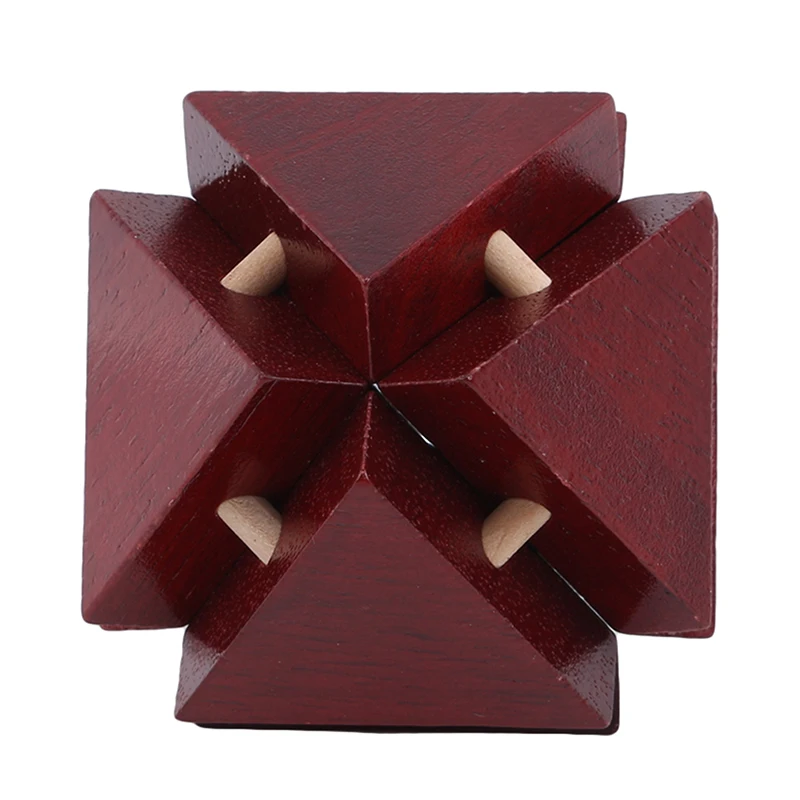 

3D деревянные игрушки-пазлы, игровой куб с замком, развивающая игрушка для детей и взрослых, набор для строительства, модель блока