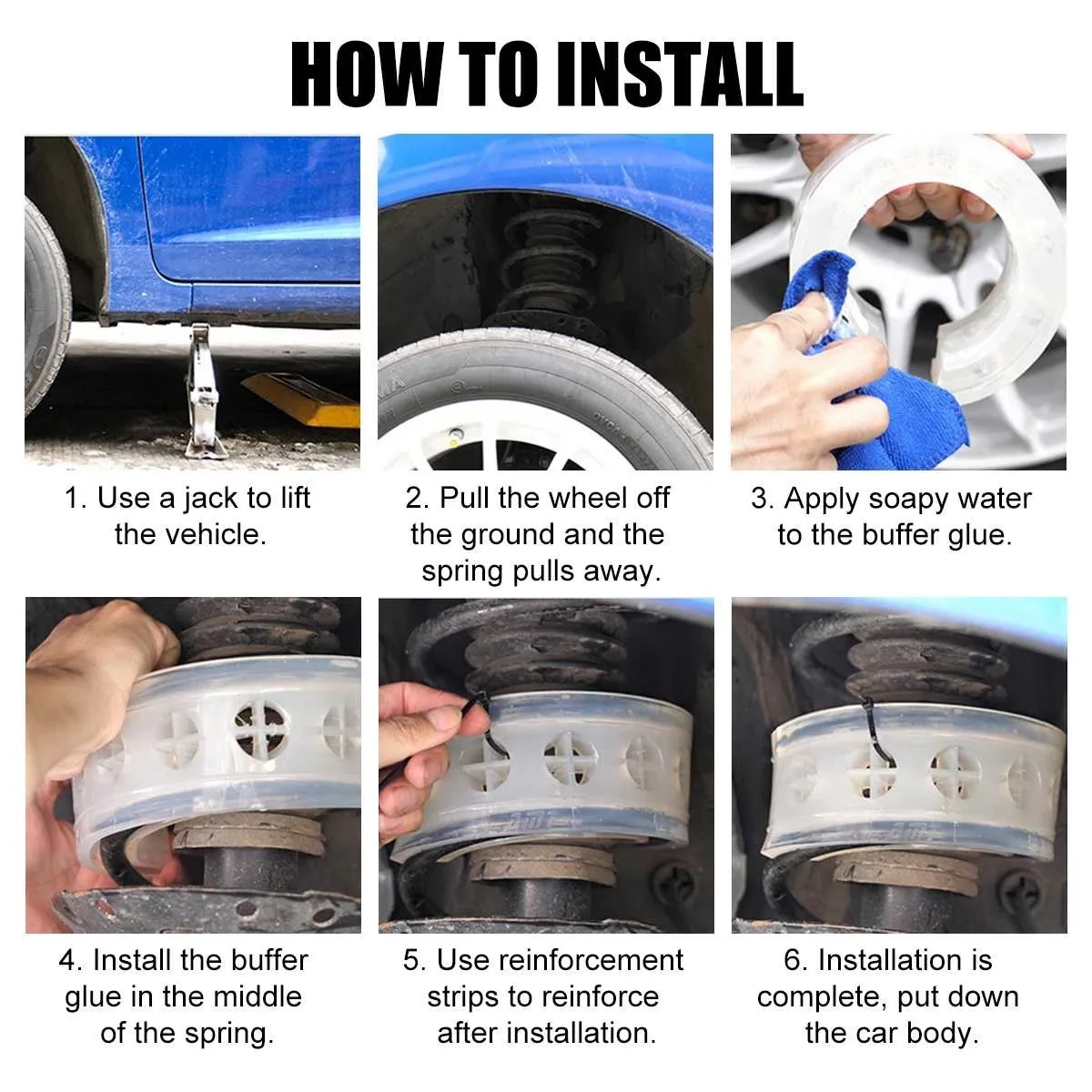 2 шт. автомобильные амортизаторы 38 мм