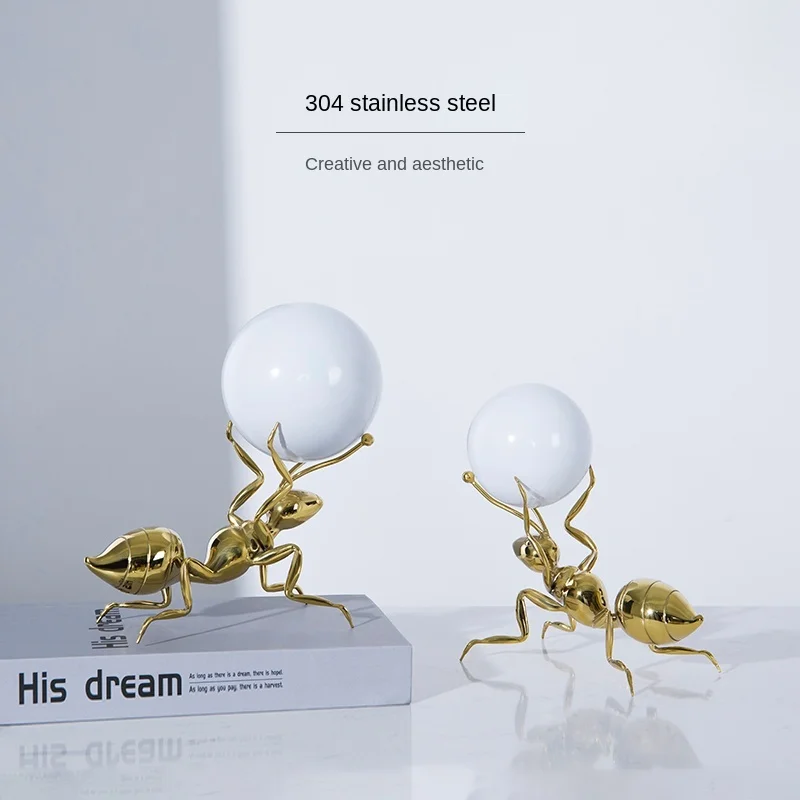 Креативное и слегка роскошное декоративное изделие из нержавеющей стали