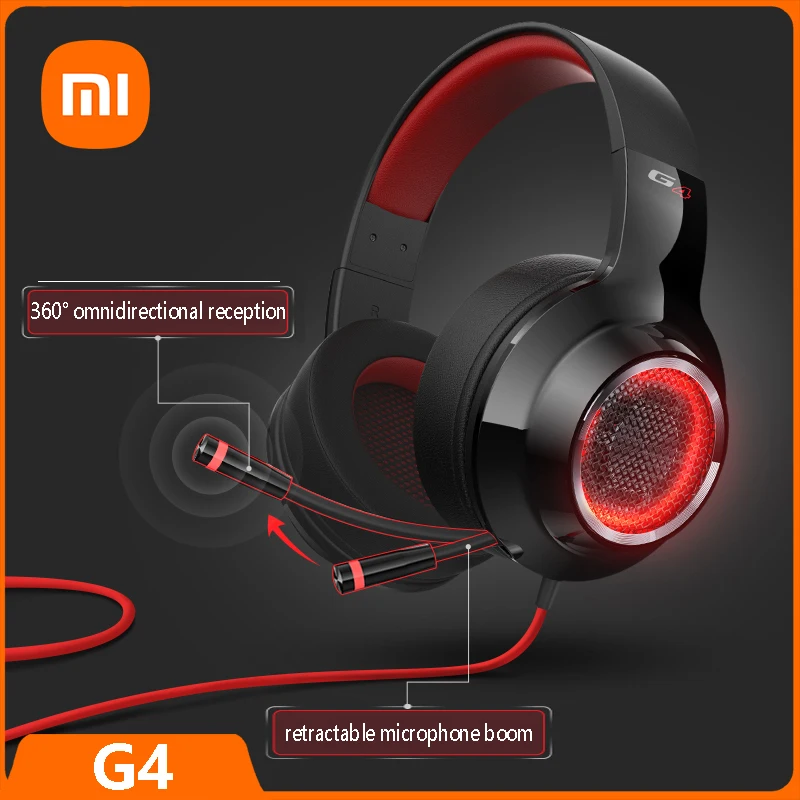 

Xiaomi Youpin Наушники HECATE G4 USB7.1, наушники для геймеров с проводным управлением