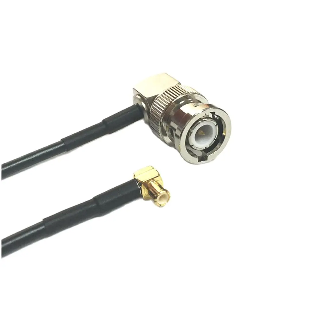 

New BNC Male Right Angle Switch MCX Male 90-degree Pigtail Cable RG174 Wholesale 20CM 8" Adapter
