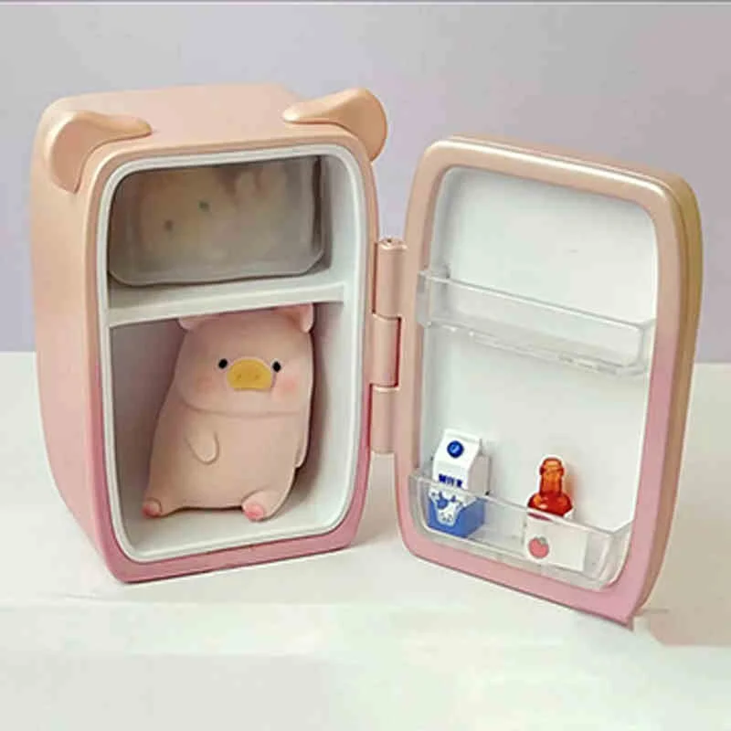 Новая Lulu Pig Associated Daily Blind Box Kawaii Piggy Аниме Фигурка Кукла-сюрприз Сумка Украшение