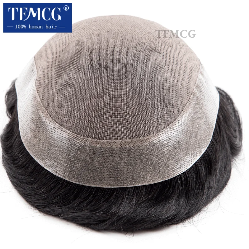 Рисунок 5 - Мужской тонкий моно парик Toupee