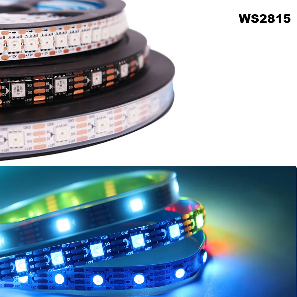 

RGBIC светодиодная лента TNALANT 30/60/144 пикселей DC5V/12V