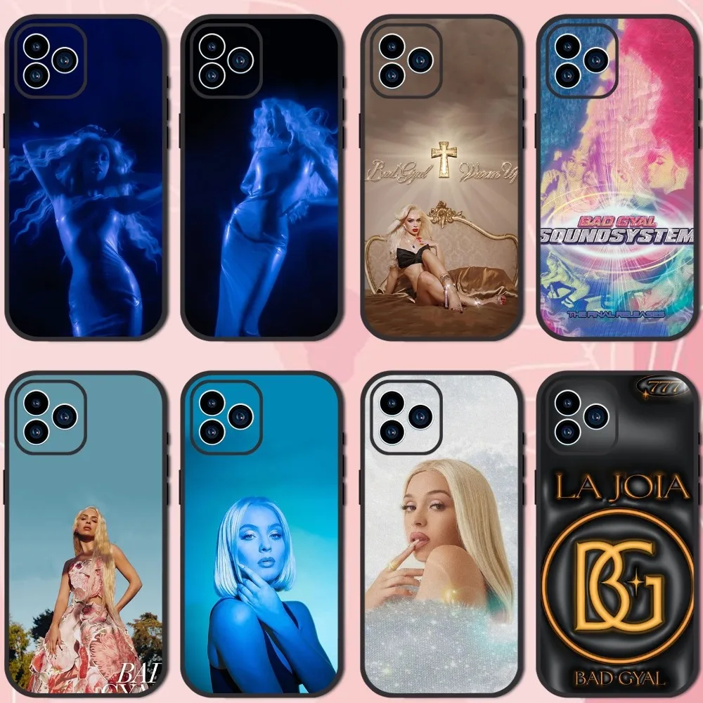 Чехол для телефона Singer B-Bad Gyal Samsung Galaxy S10 FE S21 Ultra S22 Lite мягкий чехол задняя крышка