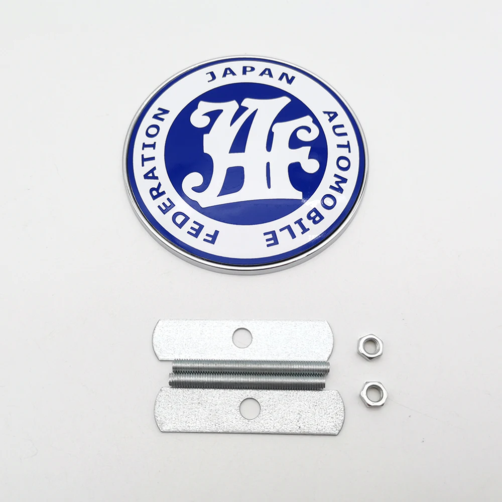 

Автомобильная 3D наклейка, логотип JAF, наклейка с логотипом японской автомобильной федерации, значок на переднюю решетку, эмблема, наклейки, аксессуары