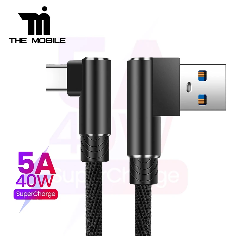 

Fast Charge 5A usb Type-C Cable For Huawei Mate 40 30 Pro 5G USB c cable For xiaomi Poco F3 X3 Pro redmi K50 40 pro Type C cabie