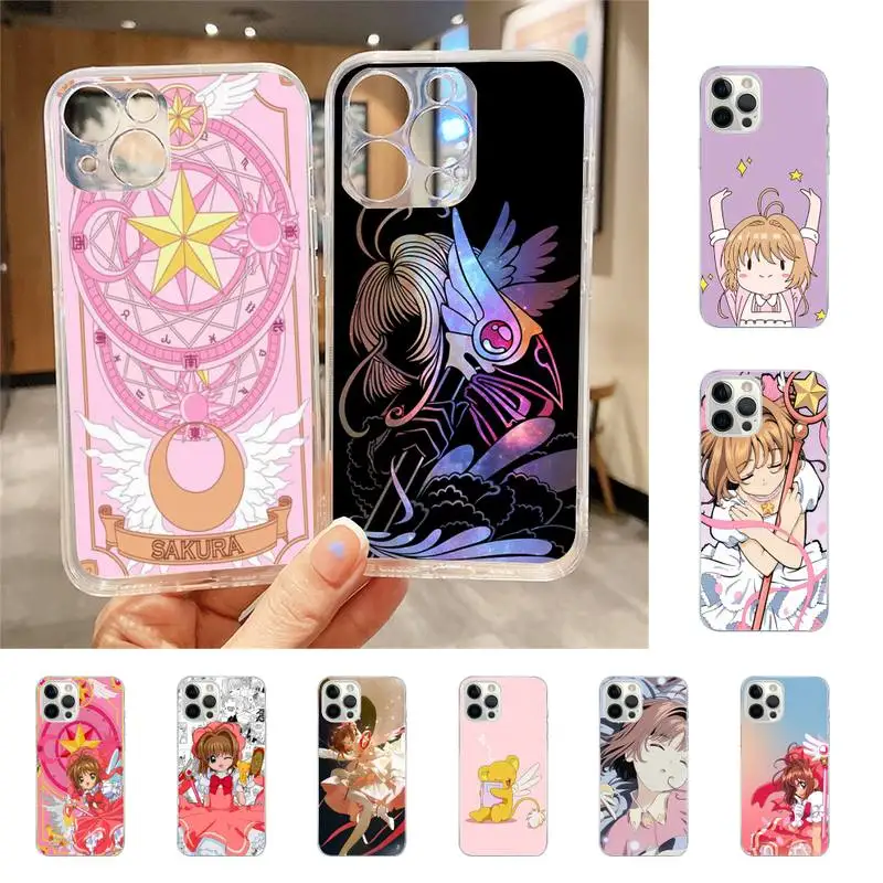 

Cardcaptor Sakura Phone Case For Iphone 7 8 Plus X Xr Xs 11 12 13 Se2020 Mini Mobile Iphones 14 Pro Max Case