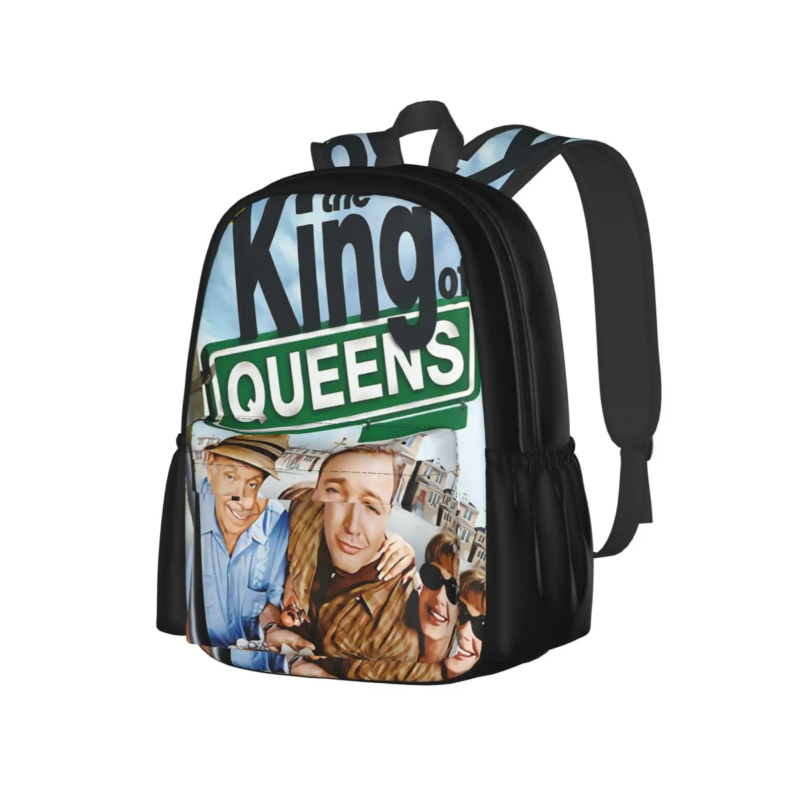 

The King Of Queens Ver2 Poster Men's Bag Children Bag Custom Bag Shoe Bag For Children Bag For Shoes String Backpack Pouch Bag