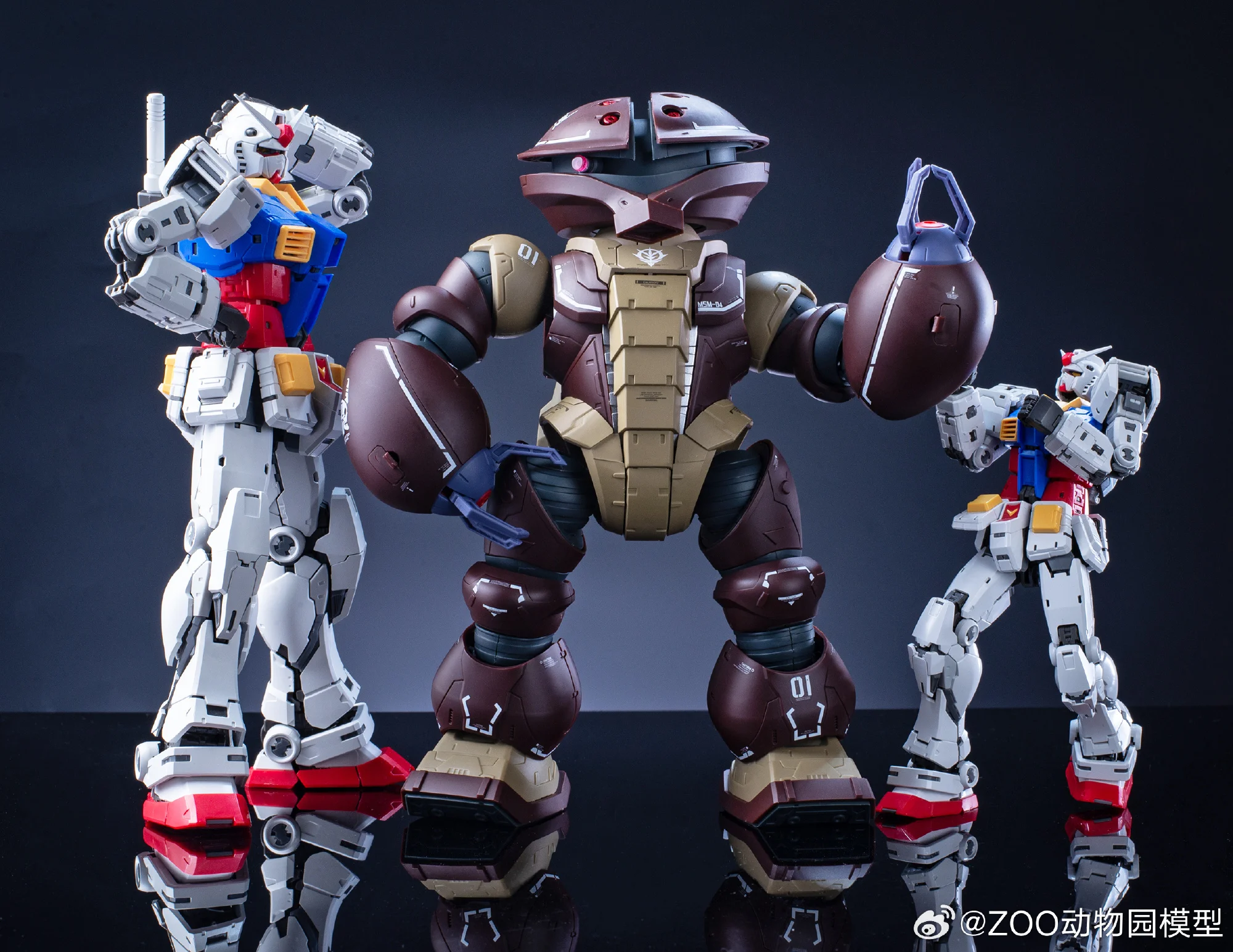 Модель ZOE, нестандартная масштабная модель MSM-04 Acguy Thunderbolt Ver. Коллекционная пластиковая модель-конструктор «Амфибийный мобильный костюм» для фанатов аниме (art.: 3920db73c95be) - 3920db73c95be