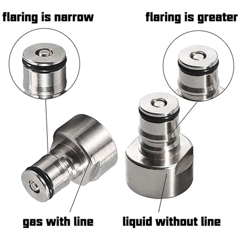 Муфта Sankey для бочонка с адаптером и шаровым замком